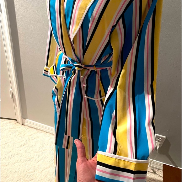 Natori II Intimates Striped Robe in size SP new - Picture 7 of 10